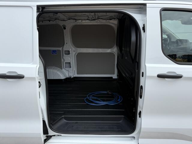 Ford TRANSIT CUSTOM e-Transit 71kWh 136PK Elektrisch L1 344KM WLTP 2300kg Trekvermogen BEV Snelladen LED ACC Camera Carplay Parkeersensoren v+a