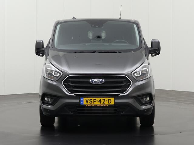 Ford TRANSIT CUSTOM 2.0TDCI 170PK Automaat Lang Dubbele Cabine | 2xSchuifdeur | Navigatie | Camera | 2xSchuifdeur | Trekhaak | Airco | Cruise