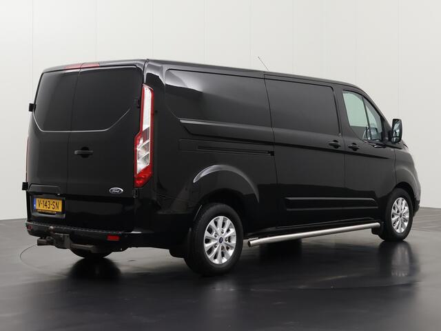 Ford TRANSIT CUSTOM 2.0TDCI 170Pk Automaat Lang Limited | Navigatie | Camera | Multimedia | Trekhaak | Airco | Cruise | 3-Zits