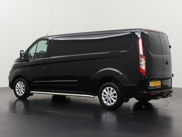 Ford TRANSIT CUSTOM 2.0TDCI 170Pk Automaat Lang Limited | Navigatie | Camera | Multimedia | Trekhaak | Airco | Cruise | 3-Zits
