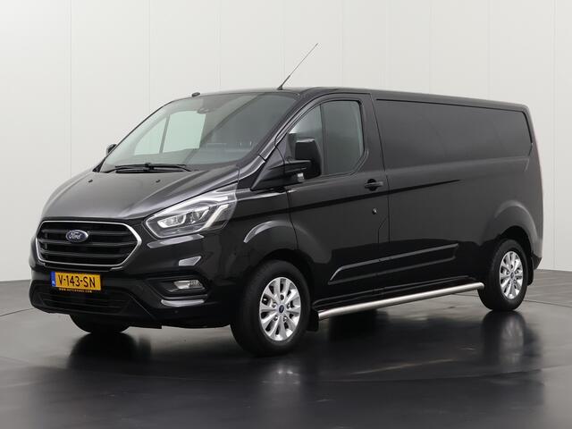 Ford TRANSIT CUSTOM 2.0TDCI 170Pk Automaat Lang Limited | Navigatie | Camera | Multimedia | Trekhaak | Airco | Cruise | 3-Zits
