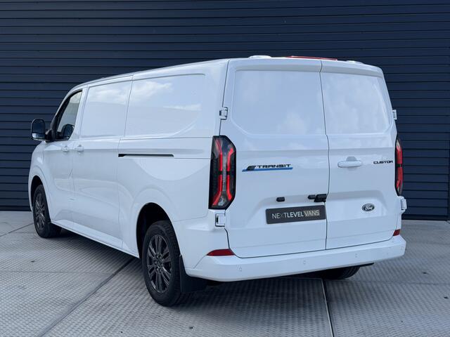 Ford TRANSIT CUSTOM E-Transit 340 L2H1 Limited 71 kWh | 360 Camera | Pro Power | Adaptieve Cruise | Luxe Bekleding | Direct leverbaar