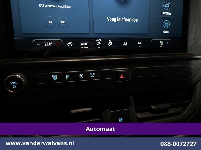Ford TRANSIT CUSTOM 2.0 TDCI 136pk Automaat L1H1 Euro6 Airco | Camera | LED | Apple Carplay | Cruisecontrol Android Auto, Verwarmde voorruit, Parkeersensoren, Bijrijdersbank