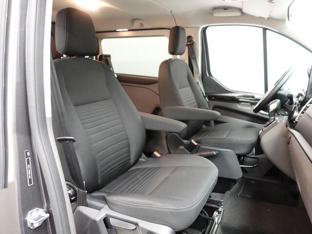 Ford TRANSIT CUSTOM 300 2.0 TDCI L2H1 Limited Dubbele Cabine Navi Airco 2 Schuifdeuren Trekhaak PDC voor & achter Carplay DAB