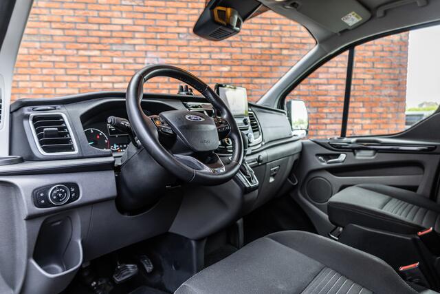 Ford TRANSIT CUSTOM 2.0 TDCI 170 PK L2H1 Limited DC | Dubbel cabine | Raptor Edition | CarPlay | Camera | Navigatie | BLIS | Stoelverwarming | Trekhaak | Cruise control | DAB | Dealer onderhouden | Nieuwe APK