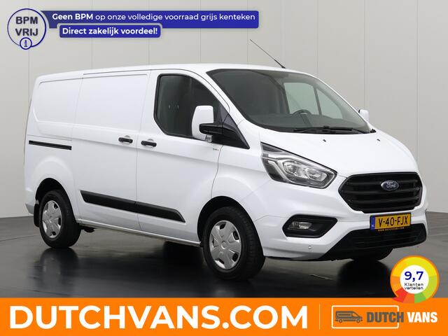 Ford TRANSIT CUSTOM 2.0TDCI Achterdeuren | 2500Kg Trekgewicht | Airco | Cruise | 3-Zits | Betimmering