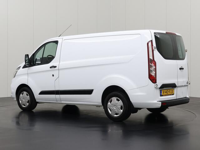 Ford TRANSIT CUSTOM 2.0TDCI Achterdeuren | 2500Kg Trekgewicht | Airco | Cruise | 3-Zits | Betimmering