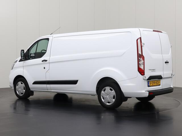 Ford TRANSIT CUSTOM 2.0TDCi 130PK Lang | Achterdeuren | Multimedia | 3-Zits | Betimmering | Airco | Cruise