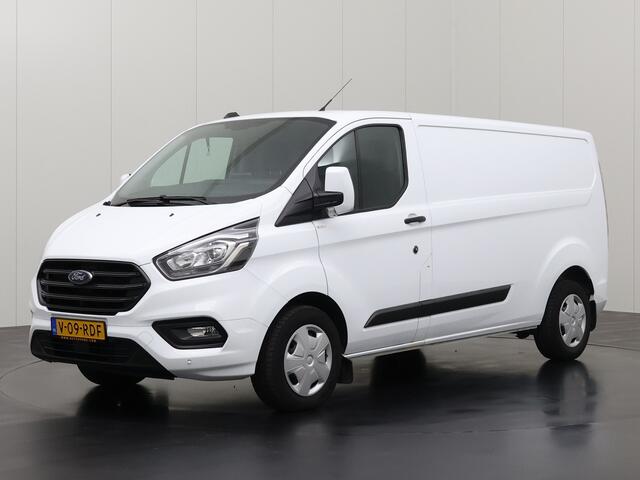 Ford TRANSIT CUSTOM 2.0TDCi 130PK Lang | Achterdeuren | Multimedia | 3-Zits | Betimmering | Airco | Cruise