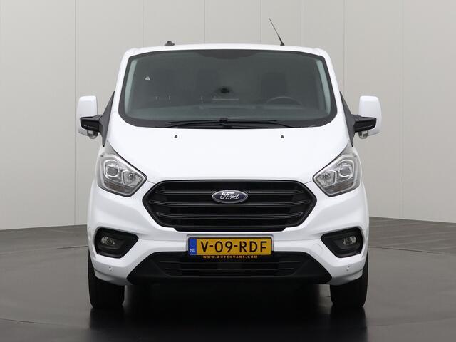 Ford TRANSIT CUSTOM 2.0TDCi 130PK Lang | Achterdeuren | Multimedia | 3-Zits | Betimmering | Airco | Cruise