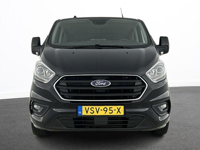 Ford TRANSIT CUSTOM 300 2.0 TDCI L2H1 Limited Dubbele cabine Automaat Navigatie Airco 2x Schuifdeuren Trekhaak Parkeersensoren Carplay