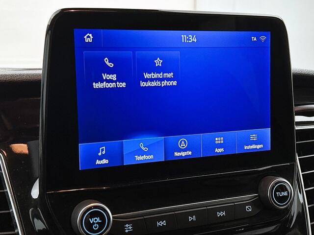 Ford TRANSIT CUSTOM 300 2.0 TDCI L2H1 Limited Dubbele cabine Automaat Navigatie Airco 2x Schuifdeuren Trekhaak Parkeersensoren Carplay