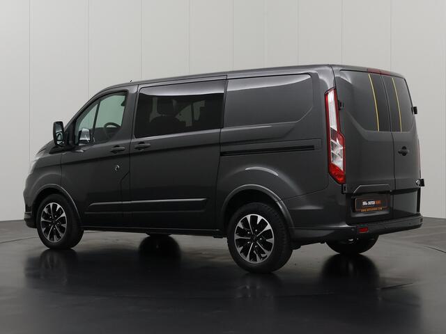 Ford TRANSIT CUSTOM 2.0TDCi 170PK Automaat Dubbele Cabine Sport | Navigatie | Camera | 2xSchuifdeur | Airco | Cruise