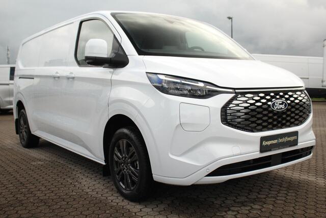 Ford TRANSIT CUSTOM E-Transit 340 L2H1 Limited | 71 kWh | 160kW/218pk | Leder | L+R Schuifdeur | Pro Power | Driver Assist | 360° Camera | Adap. Cruise | Lease 753,- p/m