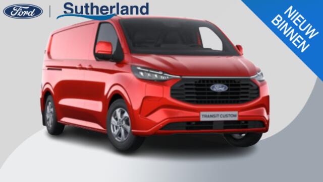 Ford TRANSIT CUSTOM 320 2.5 PHEV L2H1 Limited 233pk | Demo | Adaptieve Cruise Controle | Navigatie | Verwarmde Stoelen/Stuurwiel | Wegklapbare Trekhaak