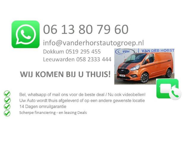 Ford TRANSIT CUSTOM E-Transit 340 L2H1 Trend 71 kWh ELEKTRISCH ! Apple Carplay, Camera, Cruise Control, Metallic lak, Winter pakket: Stoel-, Stuur- en Voorraamverw., verwarming, Van € 46.340,- nu voor € 37.950,-