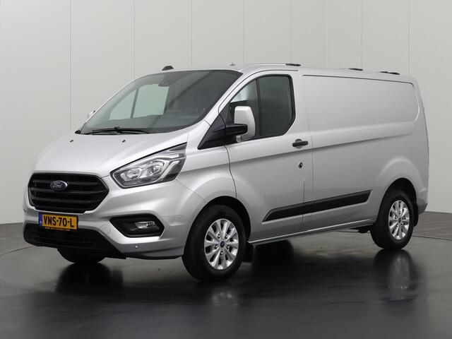 Ford TRANSIT CUSTOM 2.0TDCI 130PK Automaat Limited | Trekhaak | Dakdraagsysteem | Multimedia | Camera | Airco | Cruise | 3-Zits | Betimmering