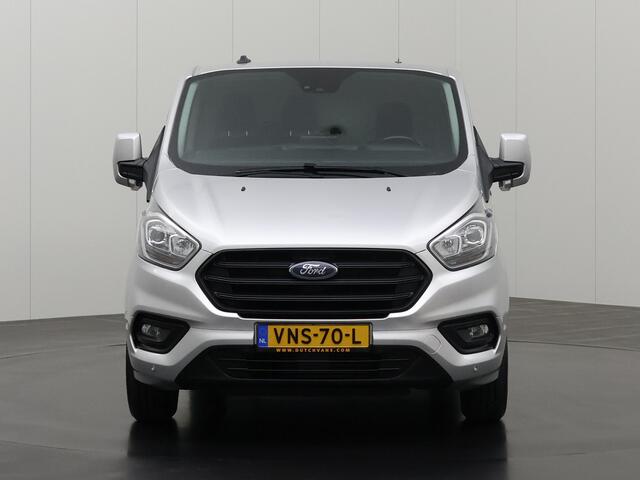 Ford TRANSIT CUSTOM 2.0TDCI 130PK Automaat Limited | Trekhaak | Dakdraagsysteem | Multimedia | Camera | Airco | Cruise | 3-Zits | Betimmering