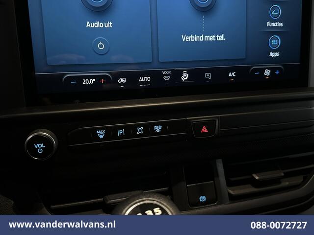 Ford TRANSIT CUSTOM 2.0 TDCI L1H1 Euro6 Airco | Camera | LED | Apple Carplay | Cruisecontrol Verwarmde Voorruit, Android Auto, Parkeersensoren, Bijrijdersbank