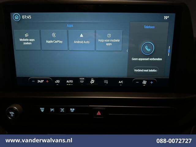 Ford TRANSIT CUSTOM 2.0 TDCI 136pk L2H1 Euro6 Airco | Camera | Apple Carplay | LED | Cruisecontrol Android Auto, Verwarmde voorruit, Parkeersensoren, Leder, Bijrijdersbank