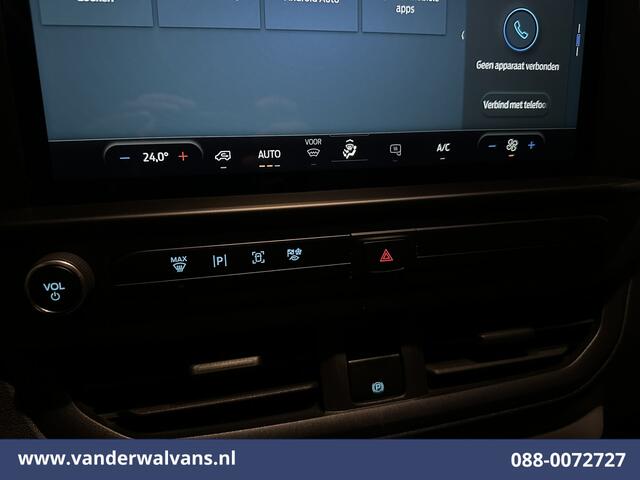 Ford TRANSIT CUSTOM 2.0 TDCI 136pk L2H1 Euro6 Airco | Camera | Apple Carplay | LED | Cruisecontrol Android Auto, Verwarmde voorruit, Parkeersensoren, Leder, Bijrijdersbank