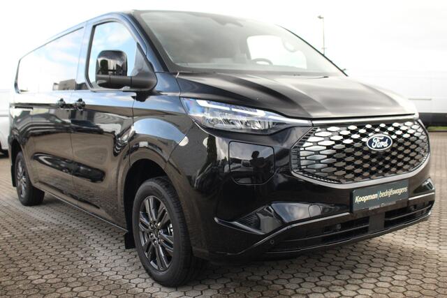 Ford TRANSIT CUSTOM E-Transit 340 L2H1 Limited | 71 kWh | 160kW/218pk | Leder | L+R Schuifdeur | Pro Power | Driver Assist | 360° Camera | Adap. Cruise | Lease 771,- p/m