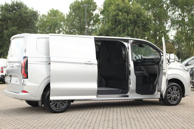 Ford TRANSIT CUSTOM E-Transit 340 L2H1 Limited | 71 kWh | 160kW/218pk | Leder | L+R Schuifdeur | Pro Power | Driver Assist | 360° Camera | Adap. Cruise | Lease 771,- p/m