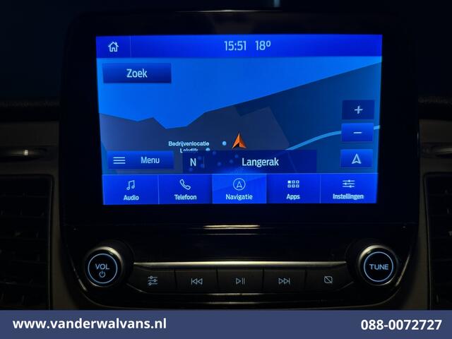 Ford TRANSIT CUSTOM 2.0 TDCI L2H1 Euro6 Airco | Camera | Cruisecontrol | Stoelverwarming | Parkeersensoren Bijrijdersbank, verwarmde voorruit
