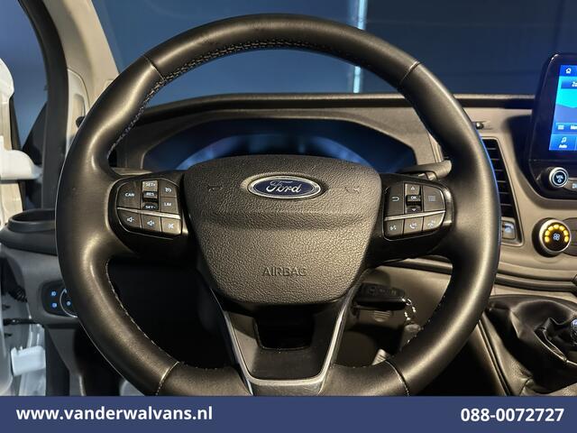 Ford TRANSIT CUSTOM 2.0 TDCI L2H1 Euro6 Airco | Camera | Cruisecontrol | Stoelverwarming | Parkeersensoren Bijrijdersbank, verwarmde voorruit