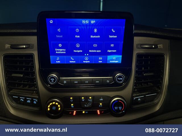 Ford TRANSIT CUSTOM 2.0 TDCI L2H1 Euro6 Airco | Camera | Cruisecontrol | Stoelverwarming | Parkeersensoren Bijrijdersbank, verwarmde voorruit