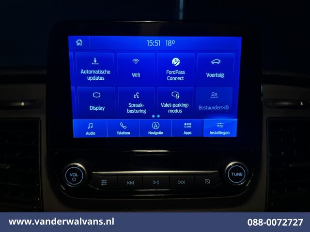 Ford TRANSIT CUSTOM 2.0 TDCI L2H1 Euro6 Airco | Camera | Cruisecontrol | Stoelverwarming | Parkeersensoren Bijrijdersbank, verwarmde voorruit