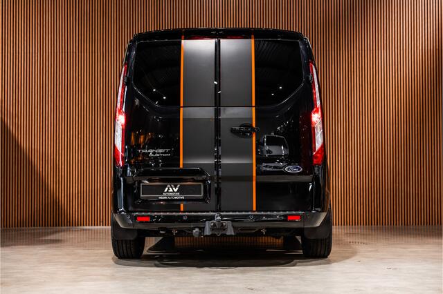 Ford TRANSIT CUSTOM 320 2.0 TDCI L2H1 Platinum Edition DC | Bi-Xenon | CarPlay | Camera | Navigatie | Lederen bekleding | Trekhaak | Stoelverwarming | Nieuwe APK | Orig. NL auto