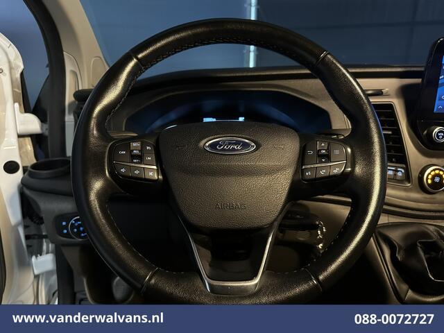 Ford TRANSIT CUSTOM 2.0 TDCI 105pk L2H1 Euro6 Airco | Camera | Navigatie | LED | Apple Carplay Cruisecontrol, Stoelverwarming, Verwarmde Voorruit, Parkeersensoren, Bijrijdersbank