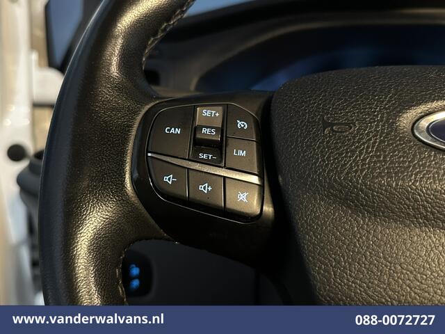 Ford TRANSIT CUSTOM 2.0 TDCI 105pk L2H1 Euro6 Airco | Camera | Navigatie | LED | Apple Carplay Cruisecontrol, Stoelverwarming, Verwarmde Voorruit, Parkeersensoren, Bijrijdersbank