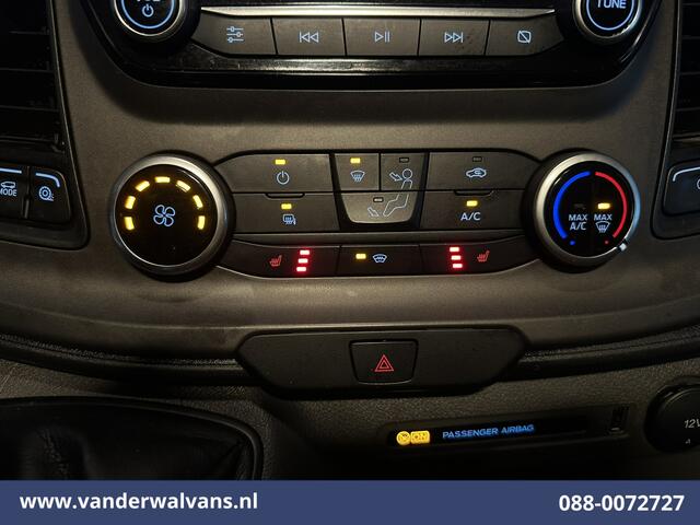 Ford TRANSIT CUSTOM 2.0 TDCI 105pk L2H1 Euro6 Airco | Camera | Navigatie | LED | Apple Carplay Cruisecontrol, Stoelverwarming, Verwarmde Voorruit, Parkeersensoren, Bijrijdersbank