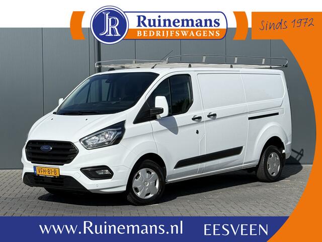 Ford TRANSIT CUSTOM 2.0 TDCI / L2H1 / 2x SCHUIFDEUR / 2.8 TONS TREKHAAK / 1e EIG. / IMPERIAAL / CAMERA / 3-ZITS / BLINDSPOT
