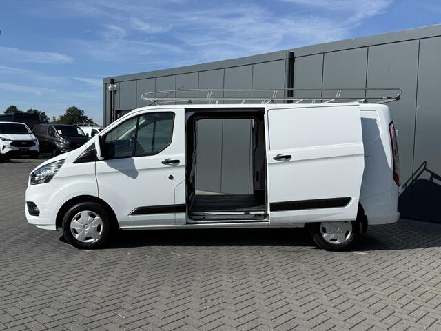 Ford TRANSIT CUSTOM 2.0 TDCI / L2H1 / 2x SCHUIFDEUR / 2.8 TONS TREKHAAK / 1e EIG. / IMPERIAAL / CAMERA / 3-ZITS / BLINDSPOT