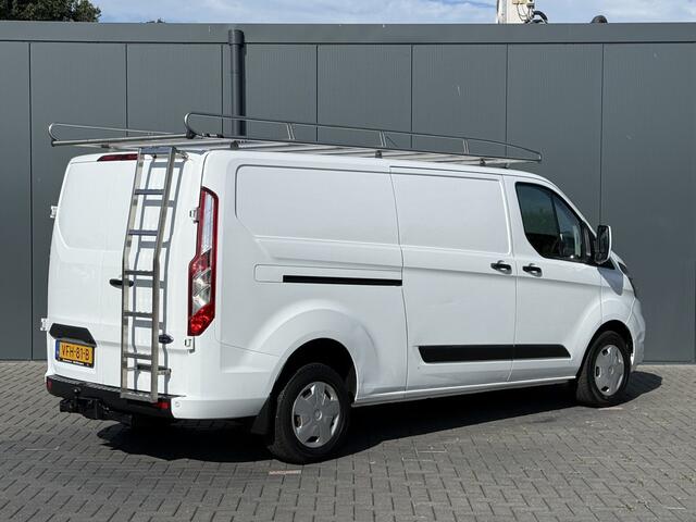Ford TRANSIT CUSTOM 2.0 TDCI / L2H1 / 2x SCHUIFDEUR / 2.8 TONS TREKHAAK / 1e EIG. / IMPERIAAL / CAMERA / 3-ZITS / BLINDSPOT