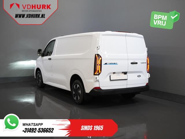 Ford TRANSIT CUSTOM E-Transit Trend 330 km WLTP LED/ Snellader/ 2.3t Trekverm./ Stoelverw./ Carplay/ Climate/ Camera/ PDC/ Cruise