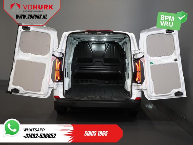 Ford TRANSIT CUSTOM E-Transit Trend 330 km WLTP LED/ Snellader/ 2.3t Trekverm./ Stoelverw./ Carplay/ Climate/ Camera/ PDC/ Cruise