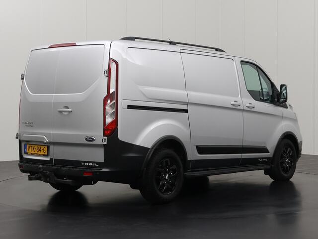 Ford TRANSIT CUSTOM 2.0TDCI 130PK Trail | Leder | 2xSchuifdeur | 2500Kg Trekhaak | Multimedia | Camera | Airco | Cruise