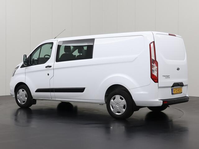 Ford TRANSIT CUSTOM 2.0TDCi 130PK Lang Dubbele Cabine | Kastinrichting | Navigatie | Camera | Multimedia | Airco | Cruise