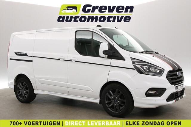 Ford TRANSIT CUSTOM 2.0 TDCI L1H1 185PK Sport | Automaat | Airco | Camera | Cruise | 3 Zits | Trekhaak | 2xSchuifdeur | Carplay