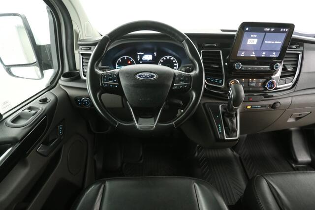 Ford TRANSIT CUSTOM 2.0 TDCI L1H1 185PK Sport | Automaat | Airco | Camera | Cruise | 3 Zits | Trekhaak | 2xSchuifdeur | Carplay