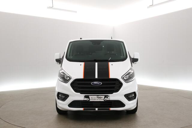 Ford TRANSIT CUSTOM 2.0 TDCI L1H1 185PK Sport | Automaat | Airco | Camera | Cruise | 3 Zits | Trekhaak | 2xSchuifdeur | Carplay