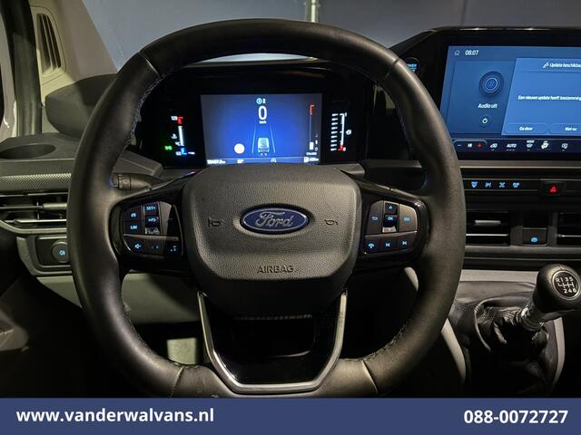 Ford TRANSIT CUSTOM 2.0 TDCI 136pk L2H1 Euro6 Airco | Camera | LED | Apple Carplay | Cruisecontrol | 2500kg Trekhaak LM Velgen, Android Auto, Verwarmde voorruit, Stoelverwarming, Parkeersensoren, Bijrijdersbank