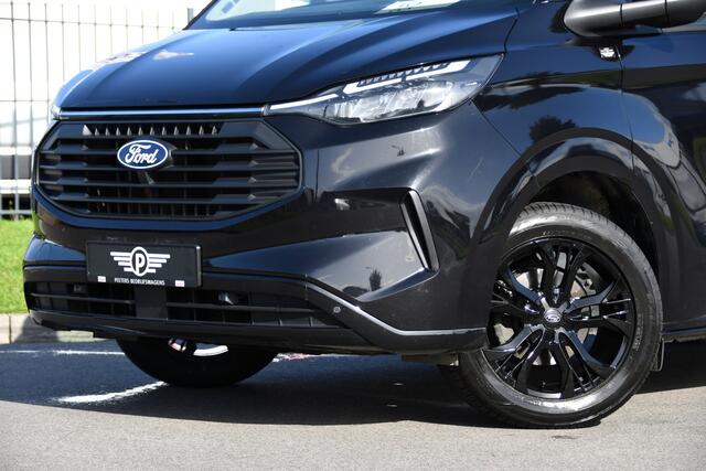 Ford TRANSIT CUSTOM 300 2.0 TDCI L1H1 Limited Black Edition Camera, Cruise, Carplay, LED, Stoelverwarming , 150pk, Sensoren, Trekhaak, Multimedia, Uniek!