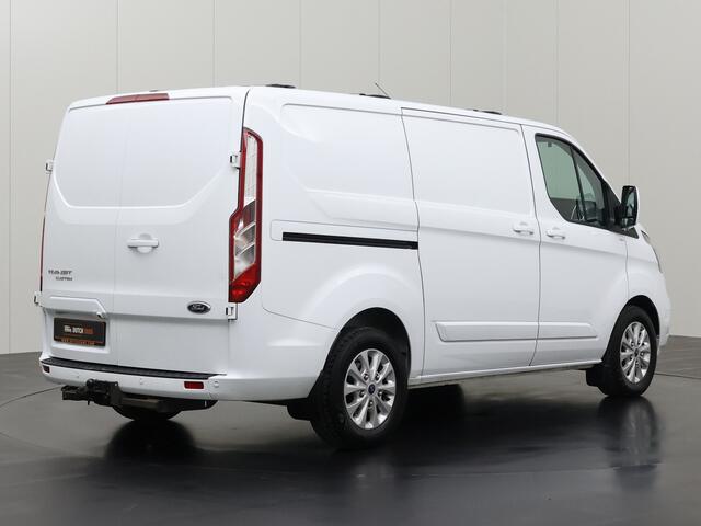 Ford TRANSIT CUSTOM 2.0TDCi 170PK Automaat Lang Limited | Dakdragers | Multimedia | Camera | 3-Zits | Trekhaak