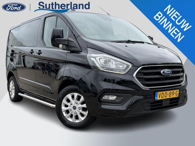 Ford TRANSIT CUSTOM 300 2.0 TDCI L1H1 Limited DC 130pk | Trekhaak | Dubbele Schuifdeur | Apple Carplay/Android auto | Achteruitrijcamera