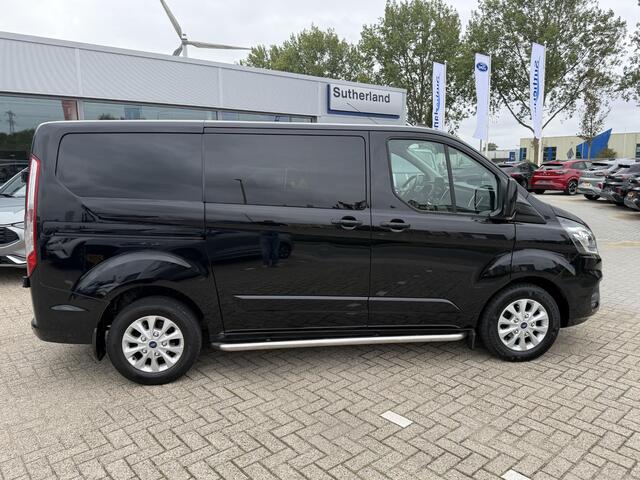 Ford TRANSIT CUSTOM 300 2.0 TDCI L1H1 Limited DC 130pk | Trekhaak | Dubbele Schuifdeur | Apple Carplay/Android auto | Achteruitrijcamera